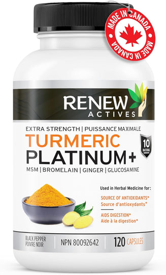 Renew Actives Turmeric Curcumin Supplement