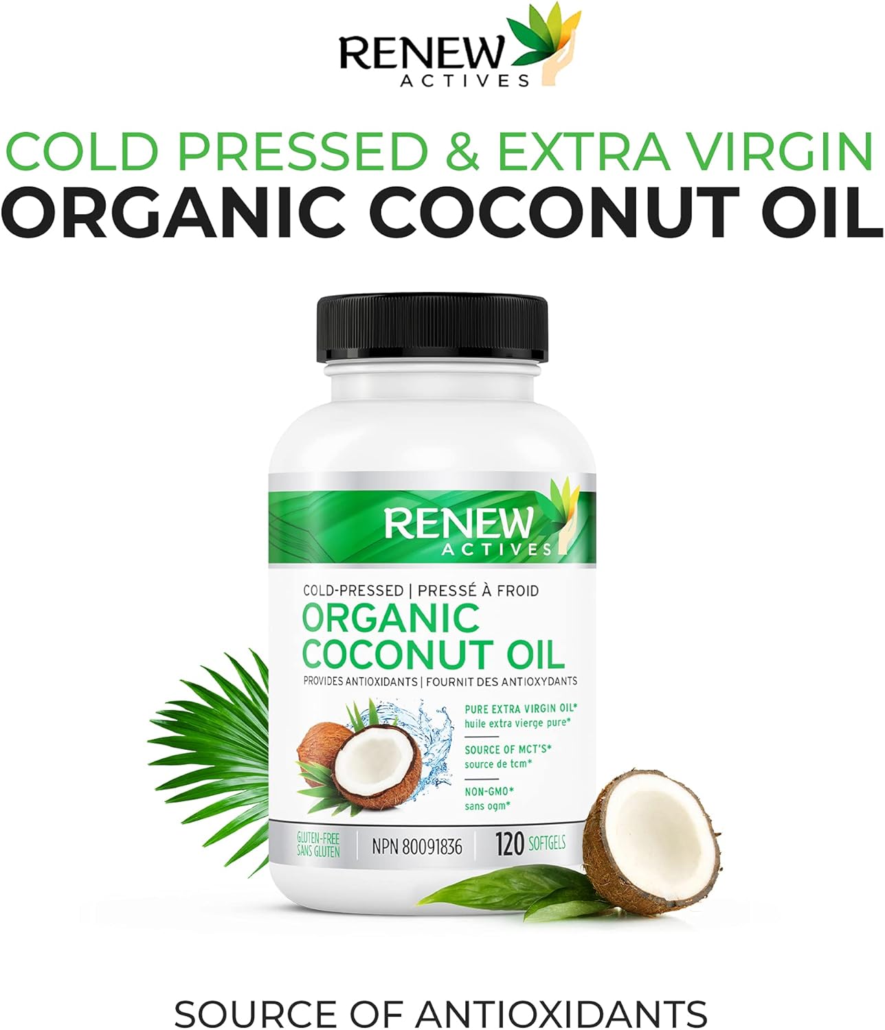 Renew Actives Coconut Oil Capsules