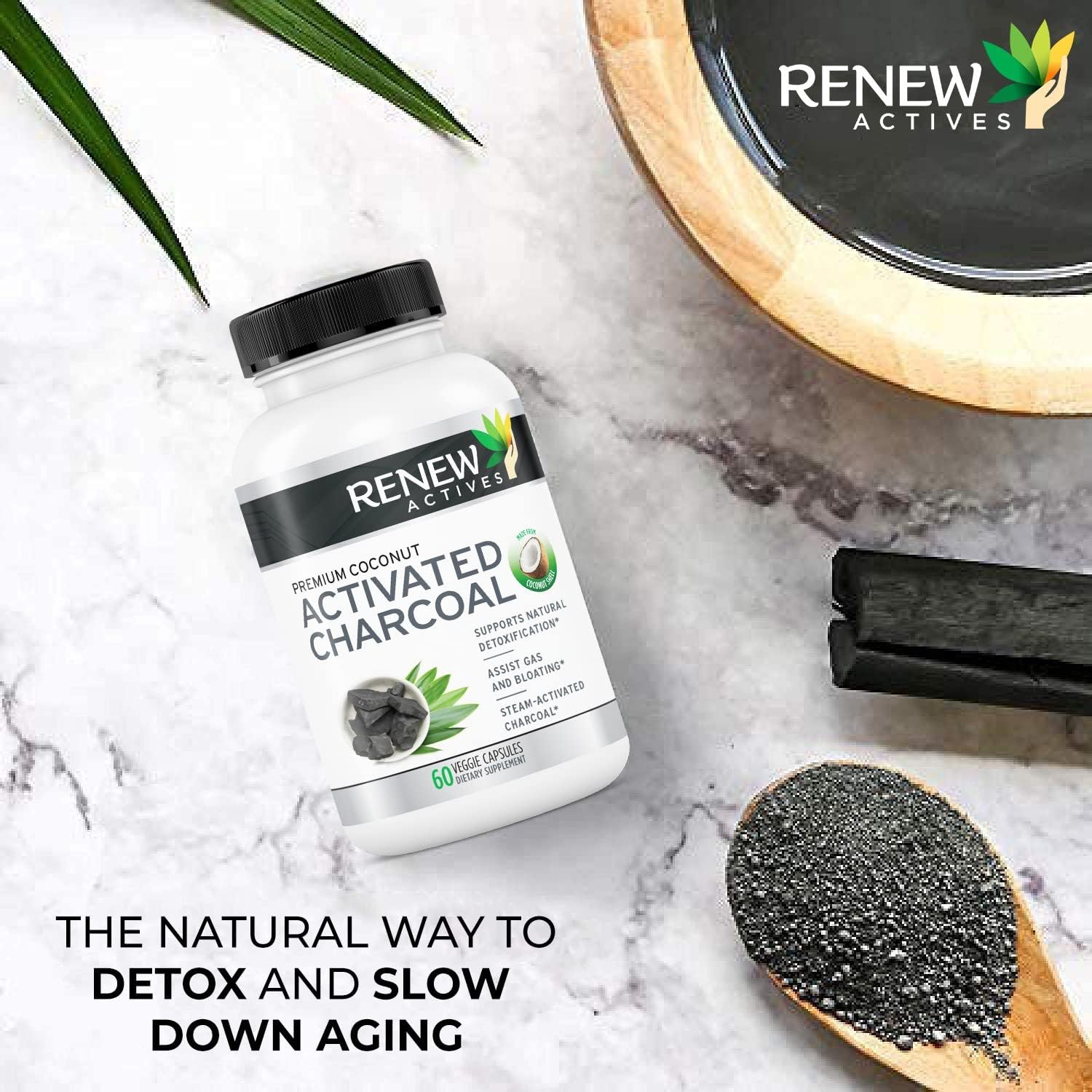 Renew Actives Activated Charcoal Capsules