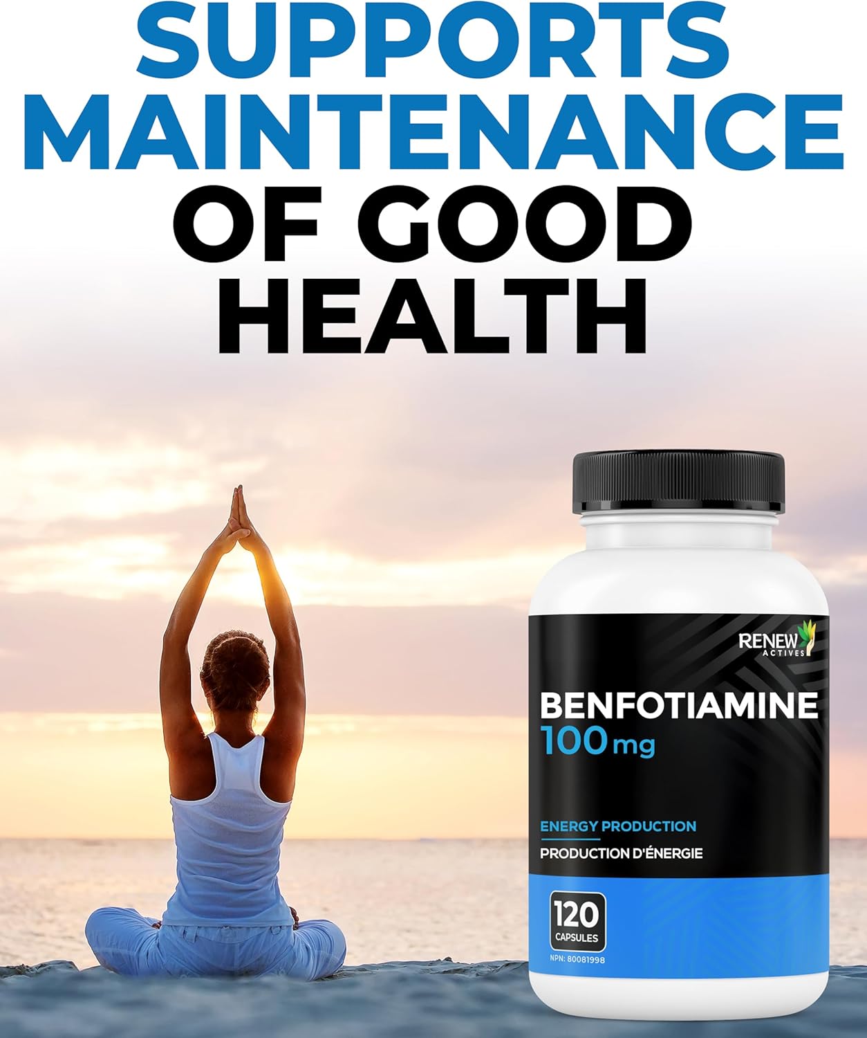 Renew Actives Benfotiamine 100mg