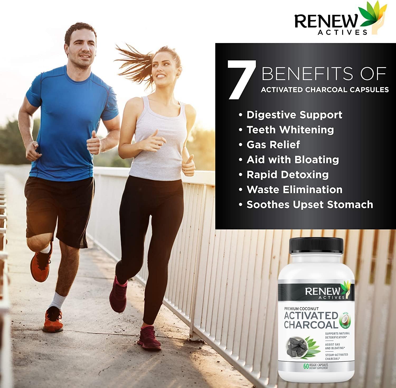 Renew Actives Activated Charcoal Capsules