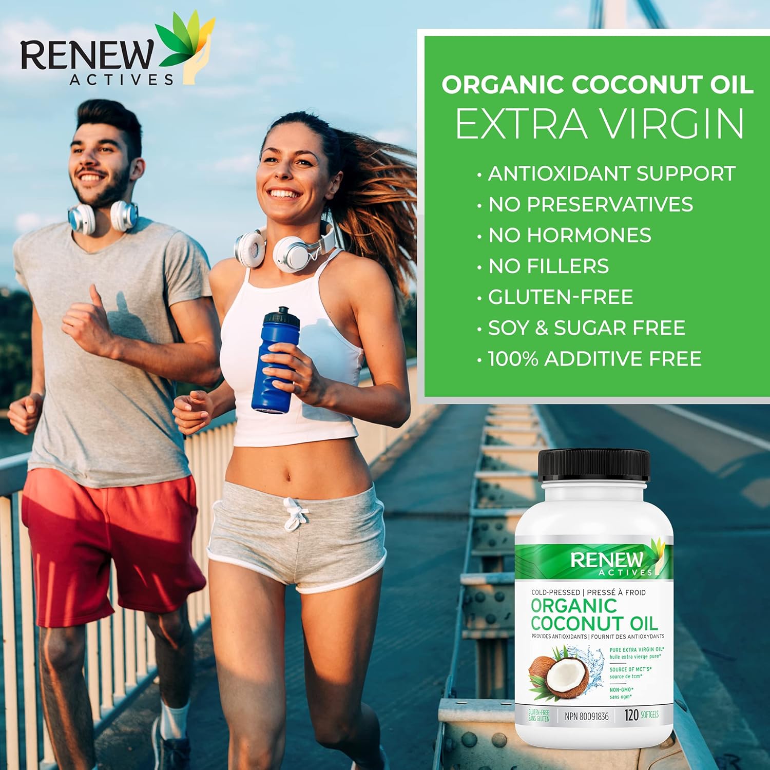 Renew Actives Coconut Oil Capsules