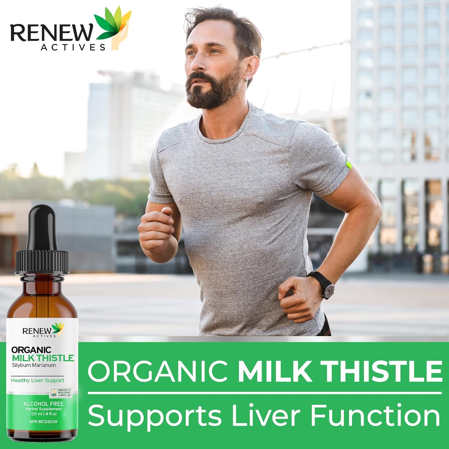 Renew Actives Milk Thistle Liquid Extract