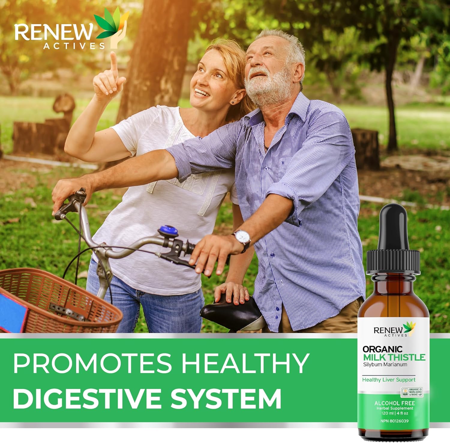 Renew Actives Milk Thistle Liquid Extract