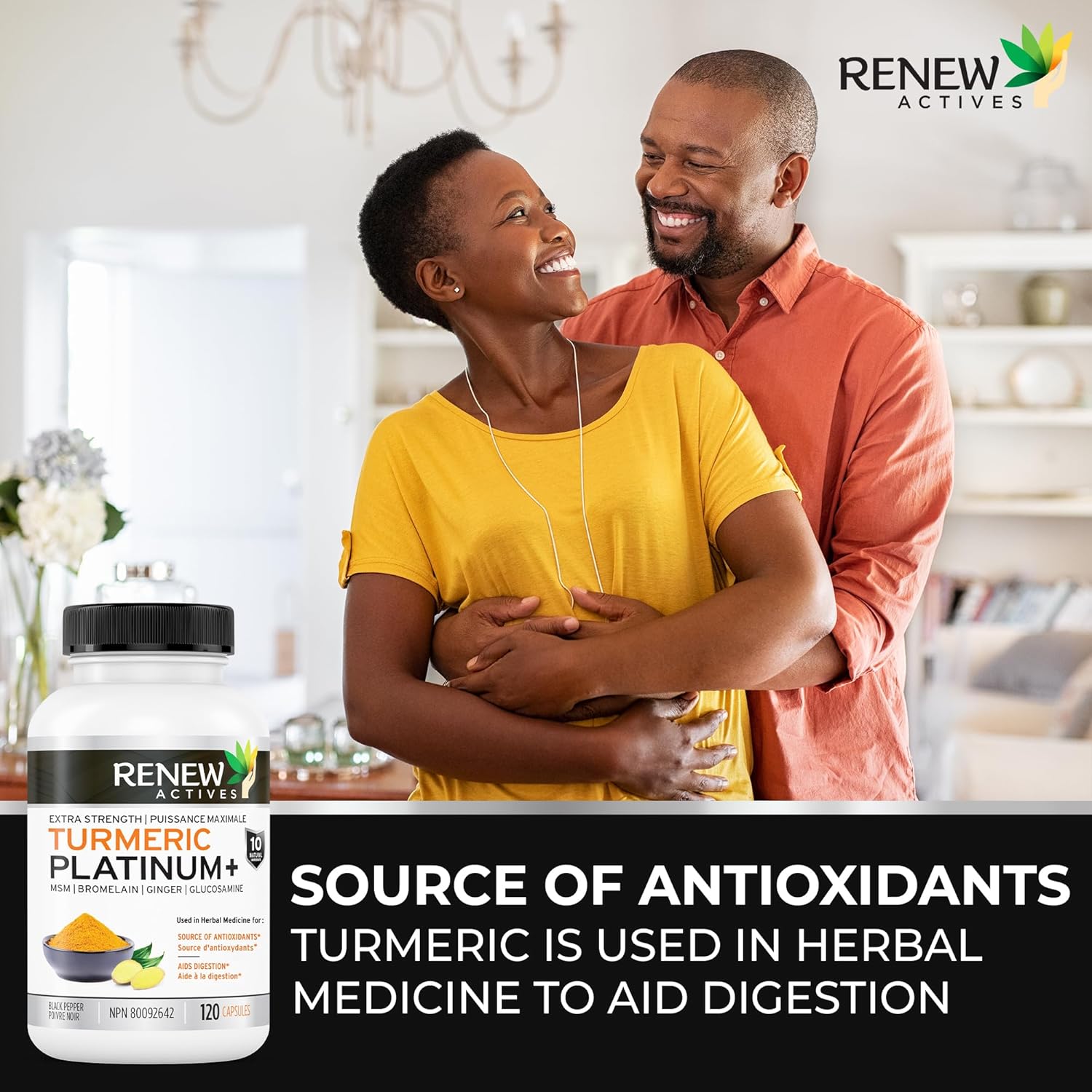 Renew Actives Turmeric Curcumin Supplement