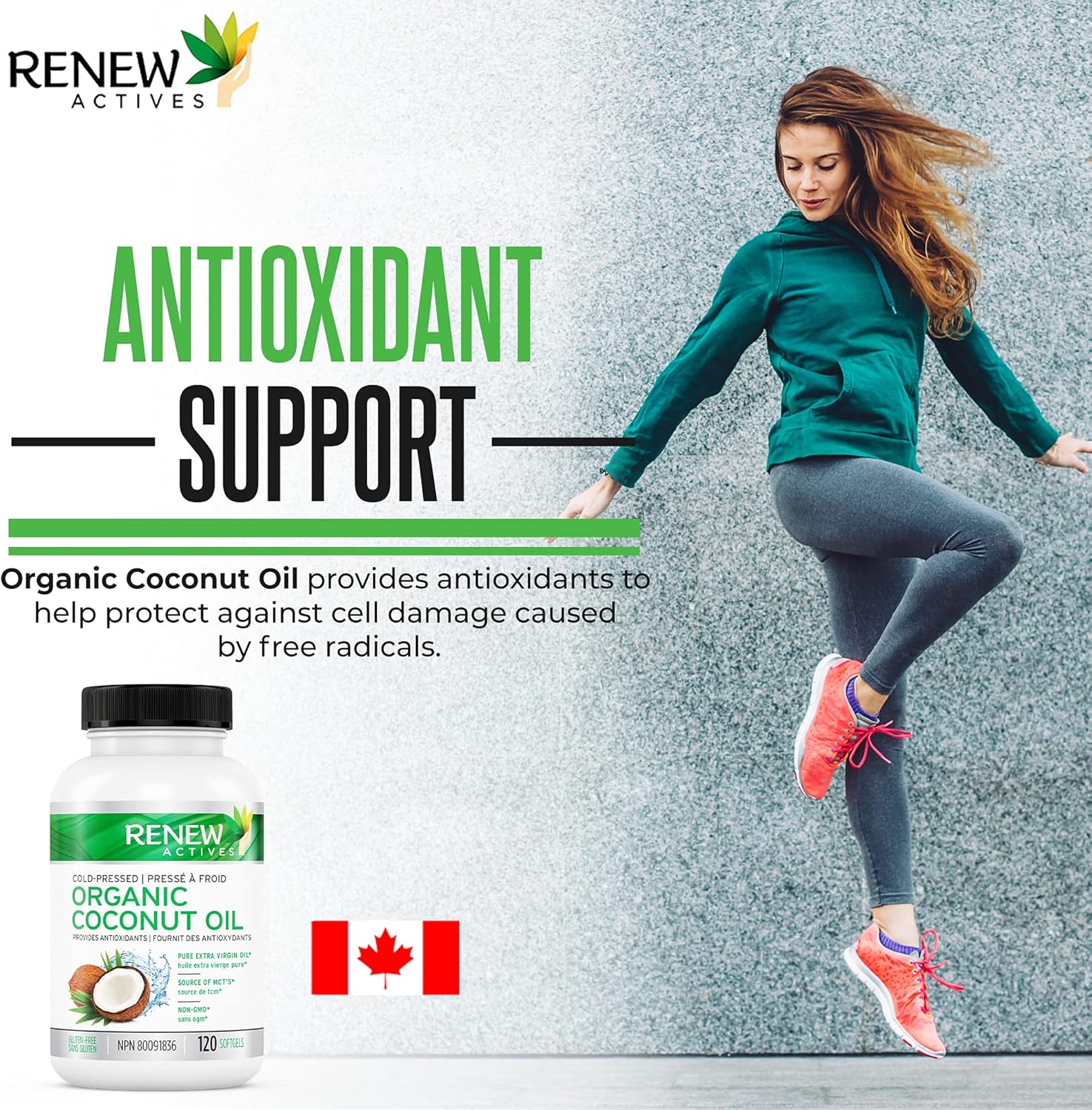 Renew Actives Coconut Oil Capsules