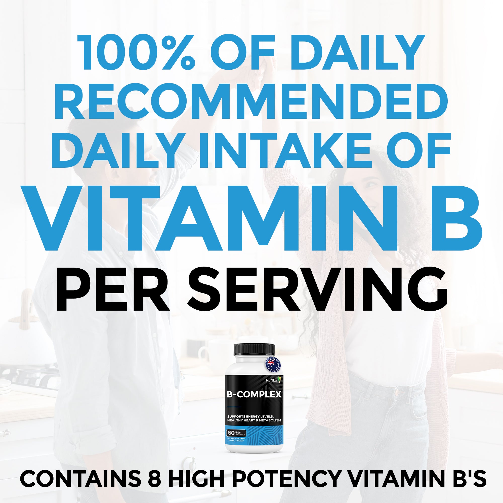 RENEW ACTIVES B-COMPLEX 60 Hard Capsules