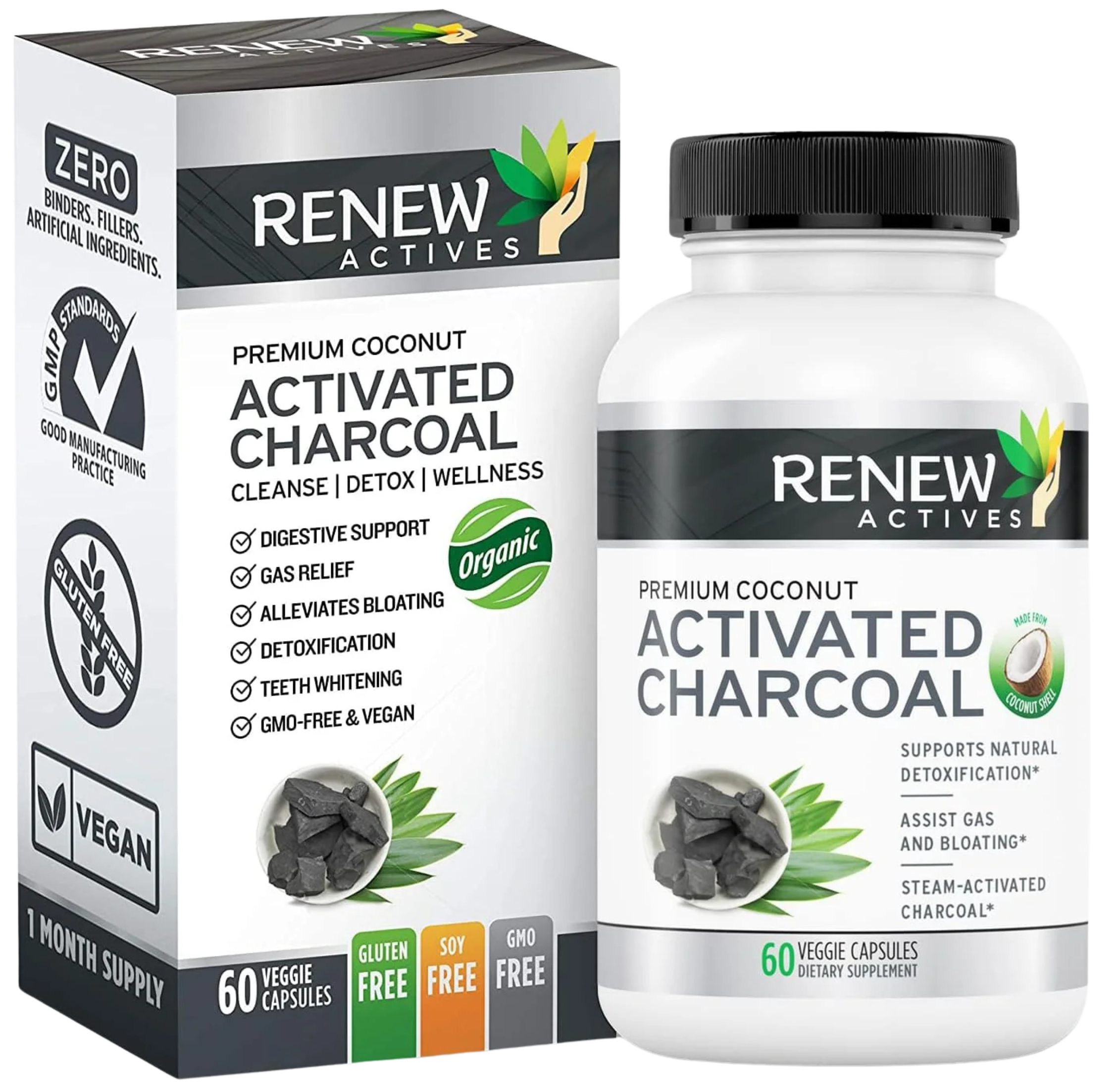 Renew Actives Activated Charcoal Capsules